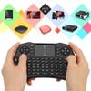 Mini Wireless Keyboard Remote 2.4GHz USB Reciver QWERTY for Android