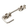 National Hardware N238-972 V800 Sliding Door Latch in Nickel