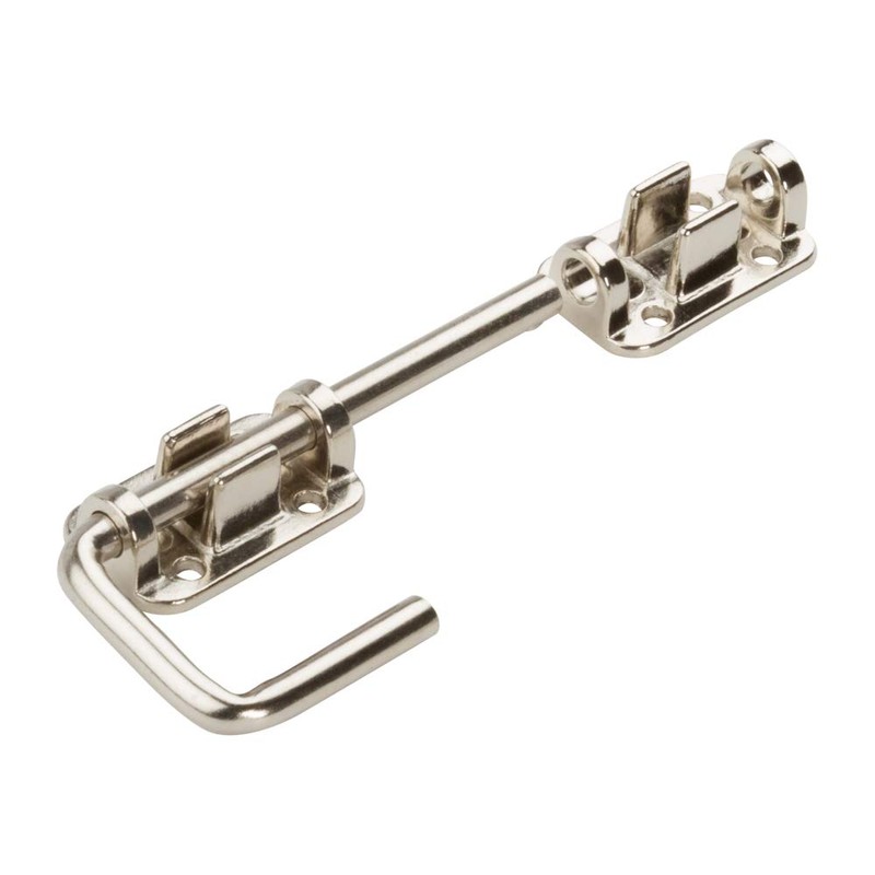 National Hardware N238-972 V800 Sliding Door Latch in Nickel