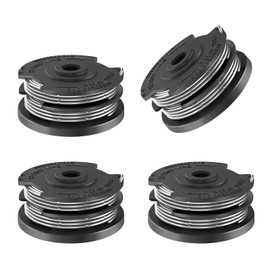 JAMSSOW Pack of 4 Replacement Spool Grass Trimmer Spool Compatible with Bosch F016800351, Trimmer Thread Spool for Bosch Art 30-36 LI, AdvancedGrassCut36, Art 24/27/30/24+/27+/30+, Diameter 1.65 mm,