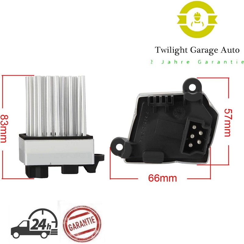 Twilight Garage Fan Resistor Heater Motor Resistor Fan Regulator Control