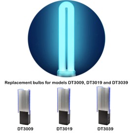 Diamondus Replacement for DynaTrap 21050 | 9W Bulbs for Models DT3009, DT3019 and DT3039 (6 Pack)