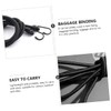 COHEALI 4pcs Elastic Straps with Hooks for Trucks Bikes and