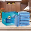 Miracle Microfiber Kitchen Sponge by Scrub-It (6 Pack) - Non-Scratch