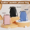 AfitLulu Ladies Phone Purse, Detachable Phone Purses with Crossbody Strap