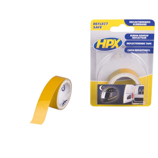 HPX ZC11 Reflective Tape Yellow 19 mm x 1.5 m