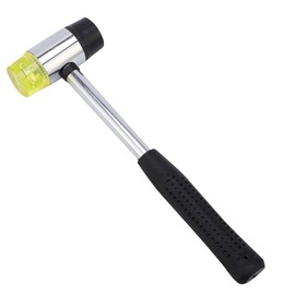 Hammer, Rubber Hammer, Plastic Hammer, Assembly, Anti-Slip, Small, 9.8 inches (25 cm)