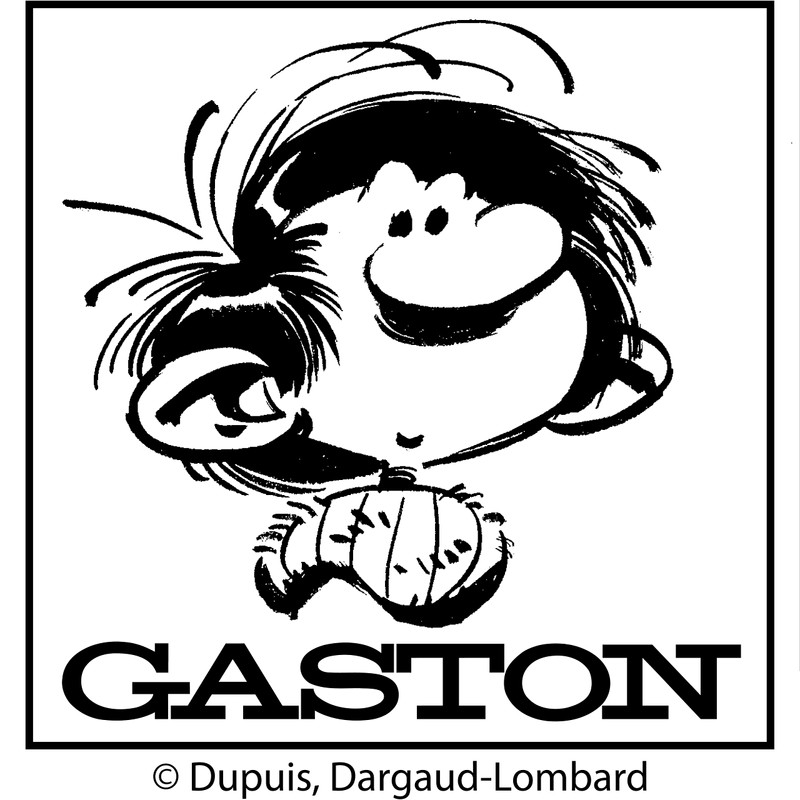 Gaston Lagaffe Leaving Card