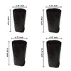 Frjjthchy 100 PCS Thicken Plastic Nursery Bags for Plants Fruit