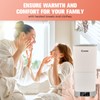 Smart Foldable Towel Warmer – 30L Large Capacity, Adjustable Timer,