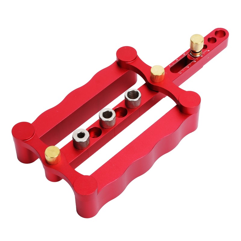 Self Centering Doweling Jig Borehole Locator with Scale Kit DIY