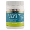 Herbs Of Gold Calcium K2 With D3 90 Tablets