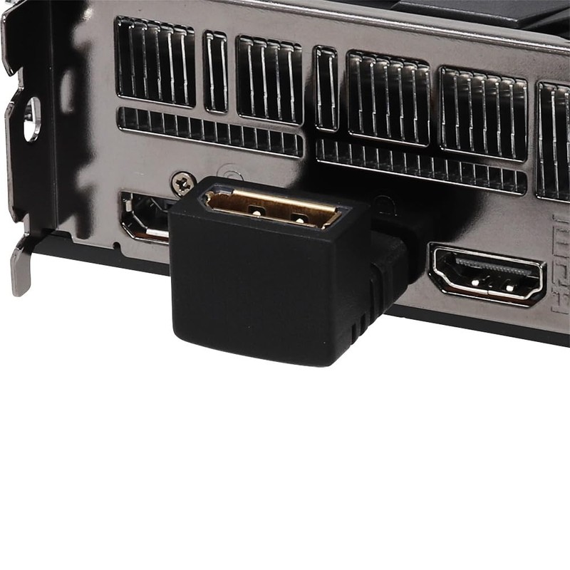 INEX ADV-208 DisplayPort Converter Adapter, Upper L-Type
