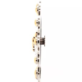 Stecksstore Steer Berry Saddle Horn Cap Screw Back Concho Old Silver 3" 7965-60