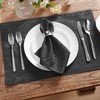 Elrene Home Fashions Caiden Elegance Damask Napkin Set of 4,