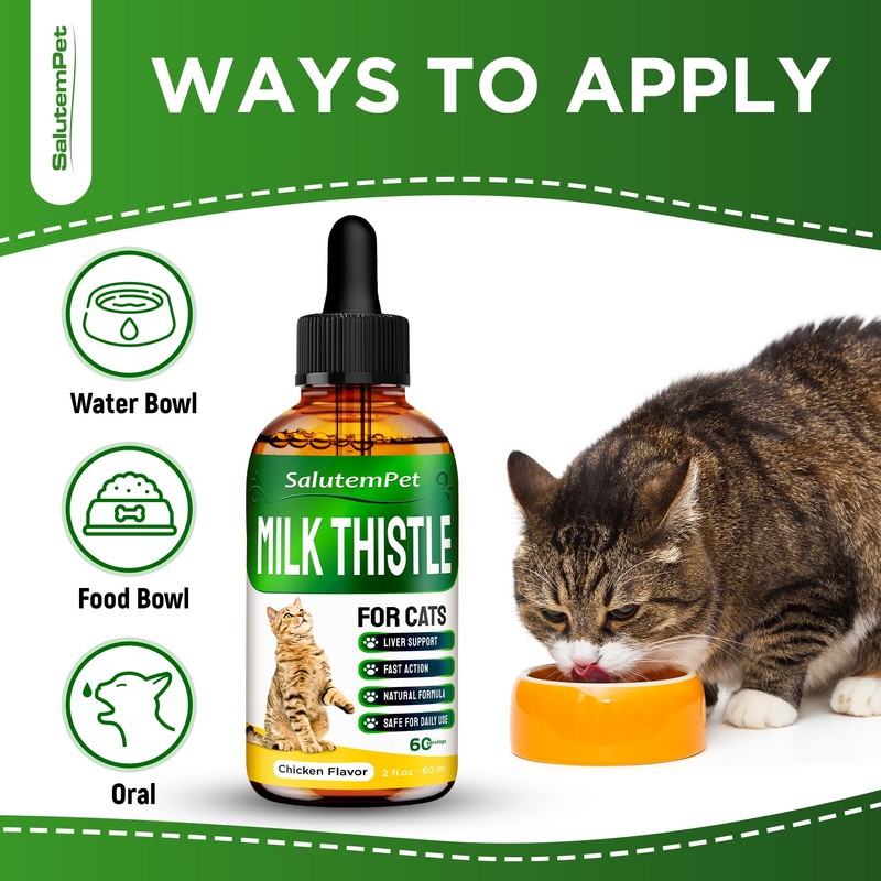 Сat Kidney Support | Milk Thistle for Cats | Herbal