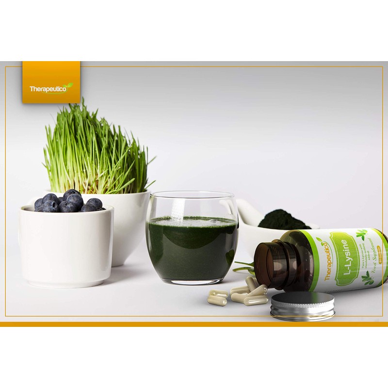 L-Lysine Capsules | Split Dose | 1000mg Serving | Easy