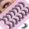 ALICE False Eyelashes Fairy Lashes Wispy Cat Eye Lashes Spiky