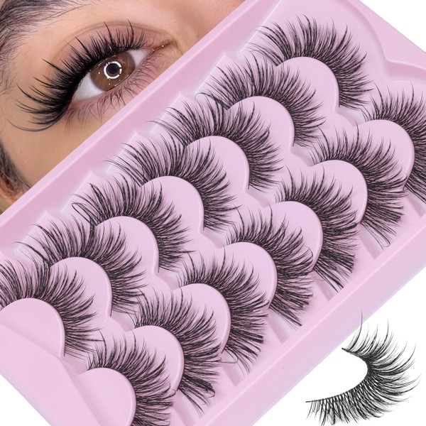 ALICE False Eyelashes Fairy Lashes Wispy Cat Eye Lashes Spiky