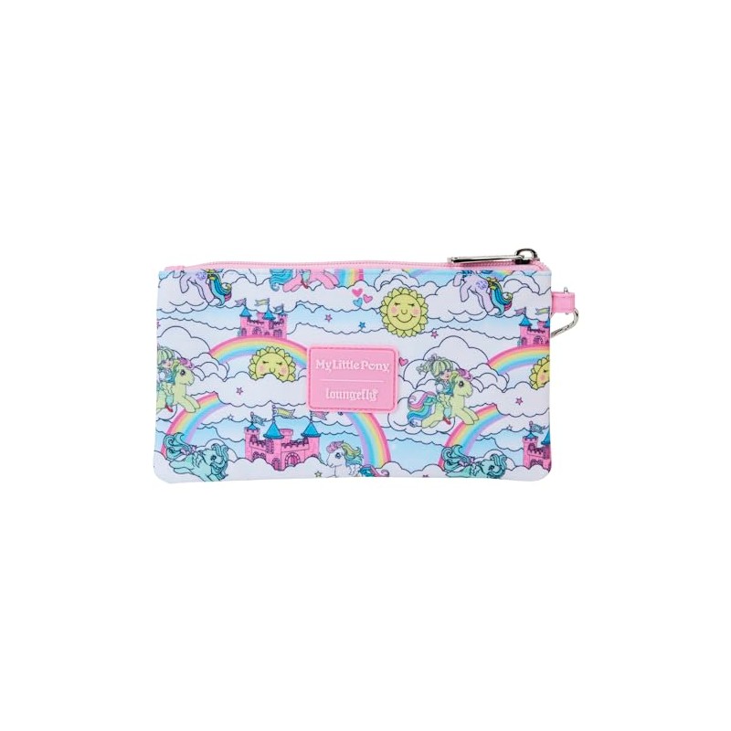 Loungefly Hasbro My Little Pony Sky Scene AOP Nylon Wristlet