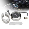 Motorcycle Handlebar Clock, 7/8'' Universal Waterproof Aluminum Alloy Handlebar Quartz