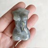 Bacatgem Moonstone - Figura de cristal curativo para mujer, 5