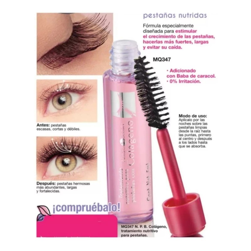 Arabela Crema Facial+ Suero Pestañas Cejas Colágeno Ricino Vitamin E