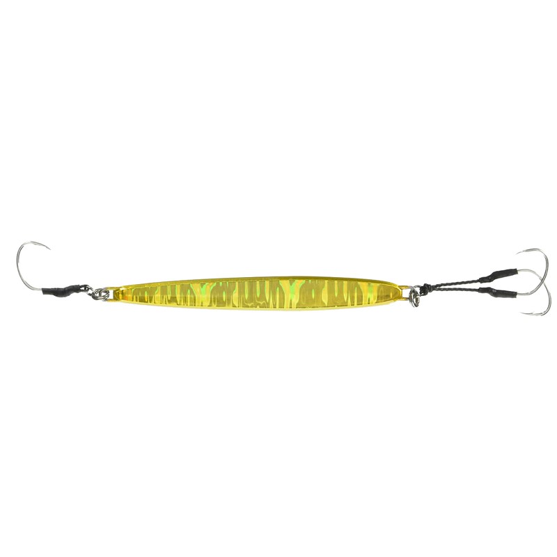 Palms Metal Jig Slow Brat Cast Long 115mm 40g Zebra