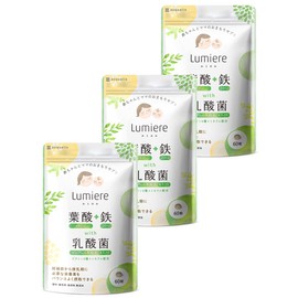 Lumiel Folic Acid Iron Lactic Acid Bacteria Supplement for Pregnant Women Pregnancy Pregnancy 30 Day Supply