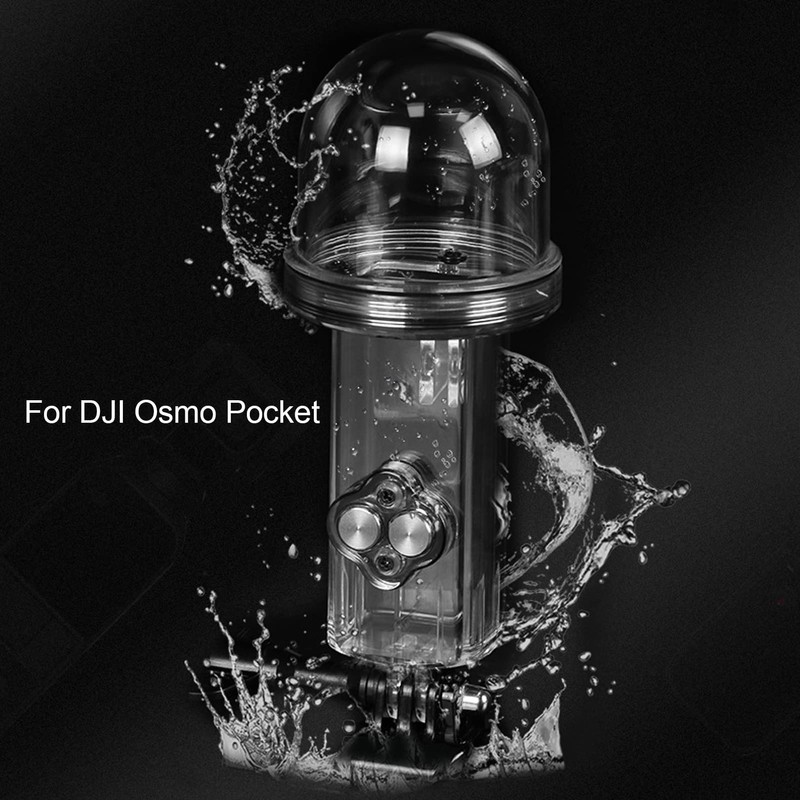 Goshyda Waterproof Housing Case for DJI Osmo Pocket, 60m/196.8ft Protective