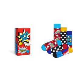 Happy Socks Super Dad Father's Day Gift Box 41-46, blue