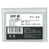 I.S. OPP-19 OPP Bags, Transparent, 100 Sheets, No Stickers, W3.1
