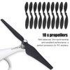 Dilwe Aeroplane Quadcopter Propeller, 10 Pieces/Set 8060 Blade Propeller Accessories