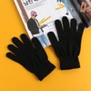 겨울장갑 심플 겨울 보온 니트장갑(블랙) 남녀공용 Simple Winter Warm Knit Gloves (Black) Unisex
