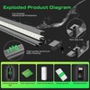 LuminPacific LED Aquarium Light with Remote, IP67 Waterproof Freshwater Planted