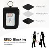 AdiStylinno RFID Credit Card Holder, PU Leather Lightweight Slim Card