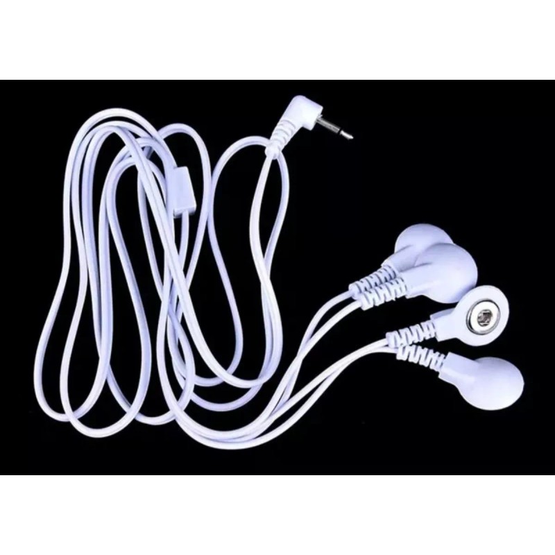 Figura Red Cable Electrodo Repuesto 1 A 4 Botones Tens/ems