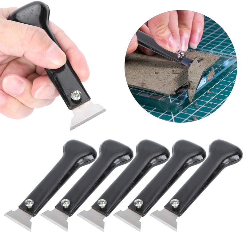 5Pcs Leather Craft Skiving Handle Knife Carving Cutter DIY Handwork