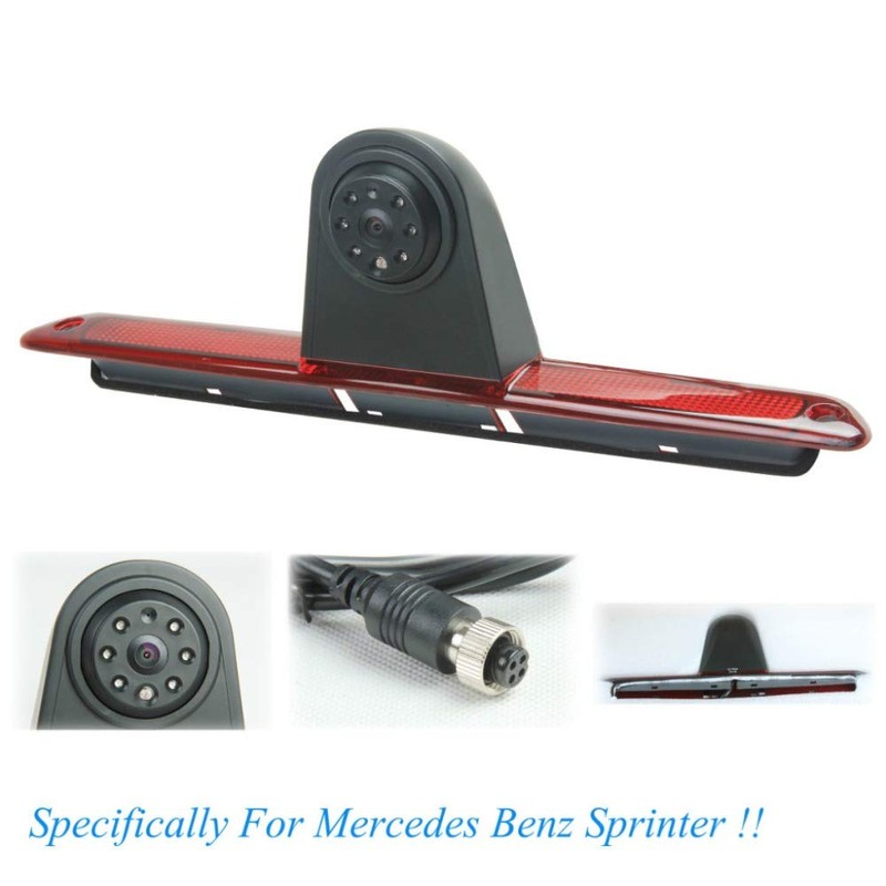 KNRAGHO Sprinter Brake Light Backup Camera Compatible for B E