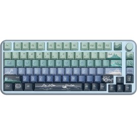 LUSKINNO PBT Keycaps, 138 Keys Vintage Style Cherry Profile Keycaps Dye-Sublimation, Custom Keyboard Keycaps Set for 61/64/68/84/87/100/104/108 MX Mechanical Keyboard
