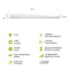 Feit Electric 46" LED Utility Light, Motion Sensor with 5