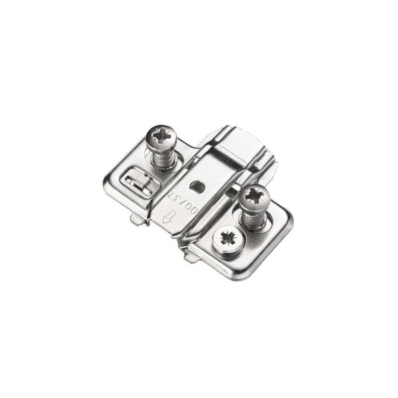 Titus T-Type 0mm Cam Adjustable Mounting Plate, Nickel, Euro Screw,