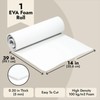 5mm EVA Foam Roll, White Foam Sheet for Cosplay Armor,