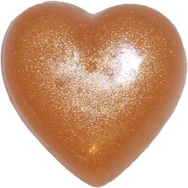 Heart Soap, Sandalwood Rose, Gold