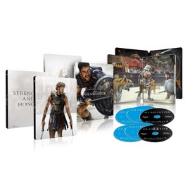 A Hero's Legacy - Gladiator 1 & 2 Limited 4K UHD Steelbook Collection - Includes Many Special Features, From Commentary to Exclusive Featurettes