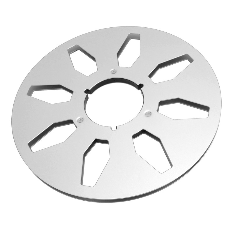1/4 10.5 Inch Empty Tape Reel Professional 8 Holes Wind