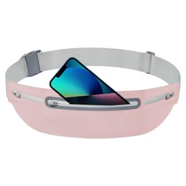 Travel Fanny Pack - Running Fanny Pack for Phone,Waterproof Sports Gear Belt Pouch Bag for Hiking Camping Jogging Traveling Dog Walking Cycling