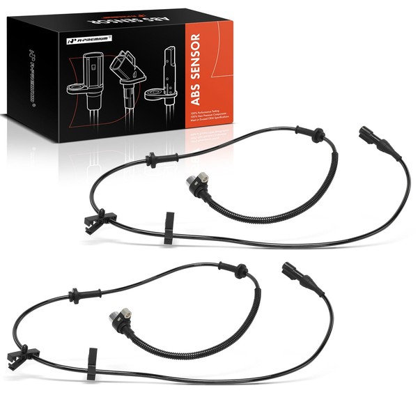 A-Premium 2-PC Set Front Driver and Passenger Side ABS Wheel