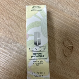 Clinique New in Box - Clinique, Beyond Perfecting Foundation + Concealer -  26 Amber