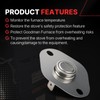 20162904 Primary Limit Switch 150°/110° Compatible with Goodman Furnace Replace#